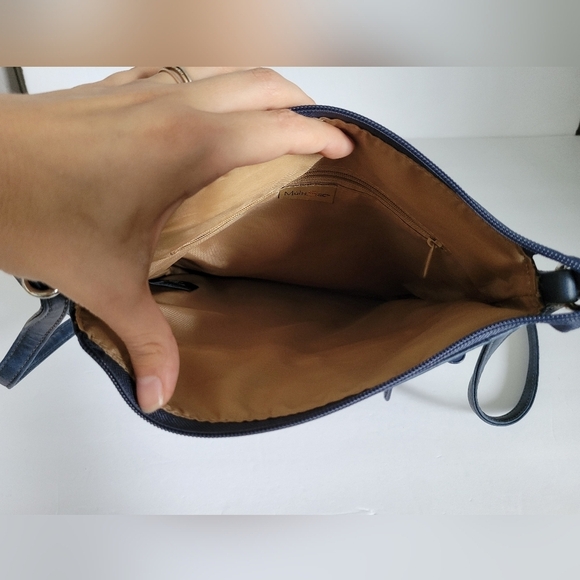 MultiSac Dark Blue Man Made Materials Multipocket Crossbody Purse - Picture 9 of 16